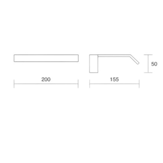 Isyluce applique per specchio bagni led 3000k