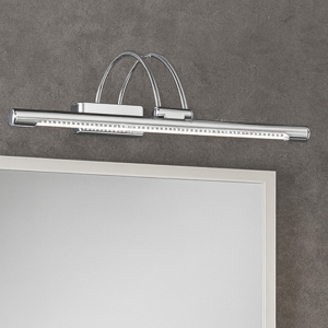 Ideal lux applique bow ap d46 cromo per bagno led 4w