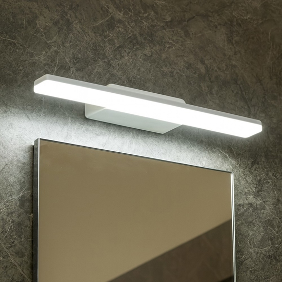 Applique bianca per bagno ideal lux make uo ap d45 Applique bianca per bagno ideal lux make uo ap d45