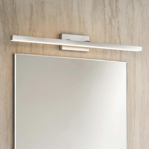 Visualizza i dettagli per Applique da bagno moderno cromo led 18w 3000k per specchio Applique da bagno moderno cromo led 18w 3000k per specchio