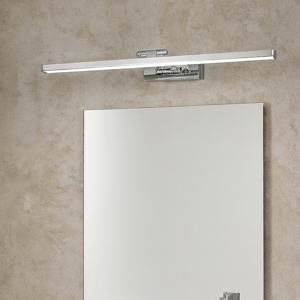 Applique da bagno orientabile led 7w 4000k cromo