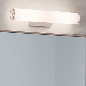 Camerino ap2 ideal lux applique specchio da bagno vetro bianco