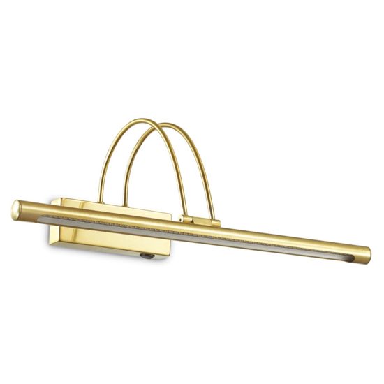 Ideal lux bow ap d46 ottone applique da bagno led 4w Ideal lux bow ap d46 ottone applique da bagno led 4w