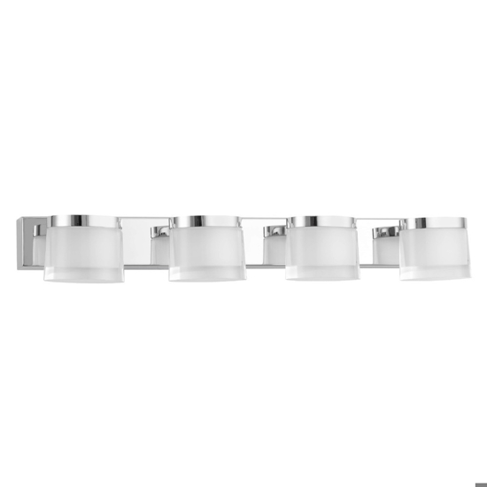 Applique per bagni luce sopra specchio cromato led 20w 3000k Applique per bagni luce sopra specchio cromato led 20w 3000k