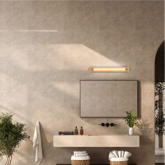 Applique oro da bagno led 16w 3000k ip44 Applique oro da bagno led 16w 3000k ip44