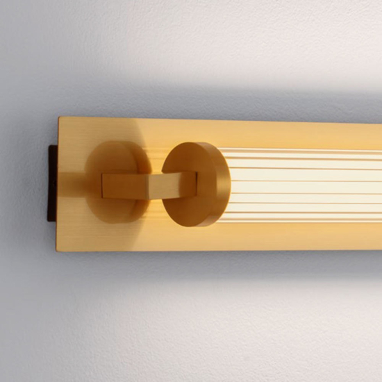 Applique oro da bagno led 16w 3000k ip44 Applique oro da bagno led 16w 3000k ip44