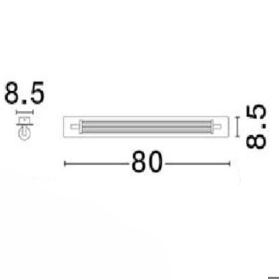 Applique oro da bagno led 16w 3000k ip44 Applique oro da bagno led 16w 3000k ip44