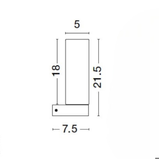 Applique nera da bagno moderno vetro bianco ip44 Applique nera da bagno moderno vetro bianco ip44