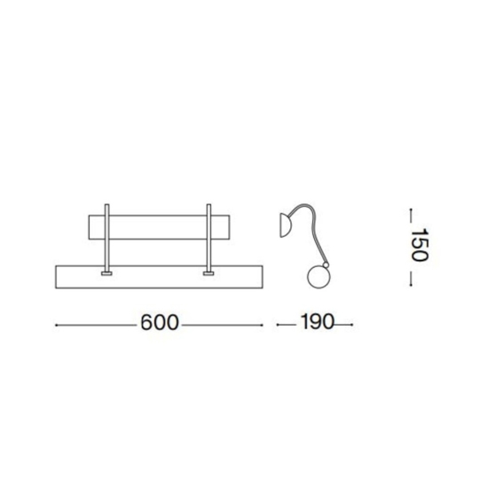 Mirror-10 ap4 applique per specchio da bagno cromo