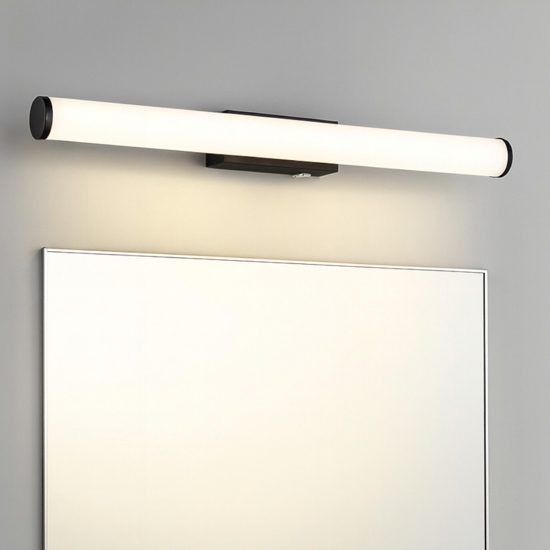 Applique per specchio bagno design nero led 6w 3000k Applique per specchio bagno design nero led 6w 3000k