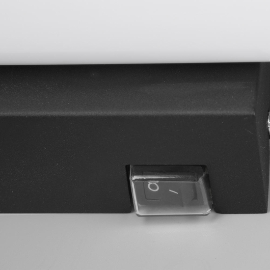 Applique per specchio bagno design nero led 6w 3000k Applique per specchio bagno design nero led 6w 3000k