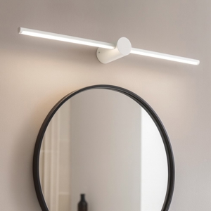 Filo ap d075 ideal lux applique da bagno 12,5w 3000k minimalista bianca
