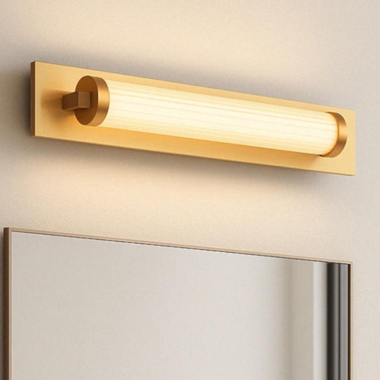 Applique oro per specchio bagno led 13w 3000k ip44 Applique oro per specchio bagno led 13w 3000k ip44