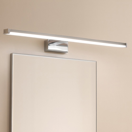 Pandella eglo applique per specchio da bagno 7w 4000k cromo