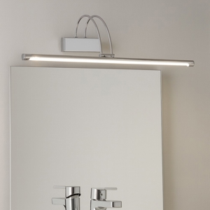 Ideal lux bow ap d76 applique bagno cromo led 8w 3000k