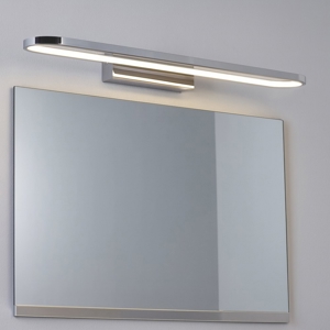 Applique cromo per bagno 60cm led 22w 3000k ip44