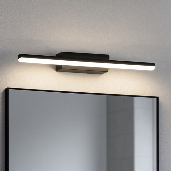 Applique per bagno nera led 10w ideal lux riflesso ap d42 Applique per bagno nera led 10w ideal lux riflesso ap d42