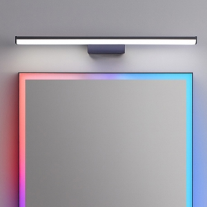 Regello z eglo applique da bagno per specchio design minimal led rgb 2700k a 6500k ip44
