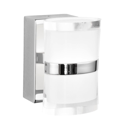 Applique da bagno moderno led 10w 3000k cromo Applique da bagno moderno led 10w 3000k cromo