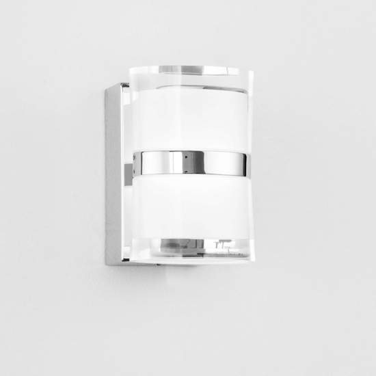 Applique da bagno moderno led 10w 3000k cromo Applique da bagno moderno led 10w 3000k cromo