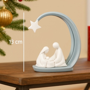 Bongelli preziosi statuina h13 cm presepe di natale grigio natività