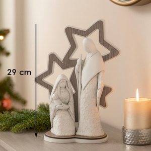 Statuetta presepe h29 natività di natale rovere bongelli preziosi