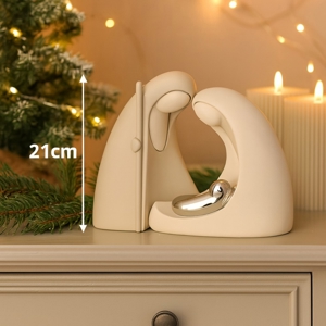 Visualizza i dettagli per Presepe moderno statuina h21 nocciola bongelli preziosi Presepe moderno statuina h21 nocciola bongelli preziosi