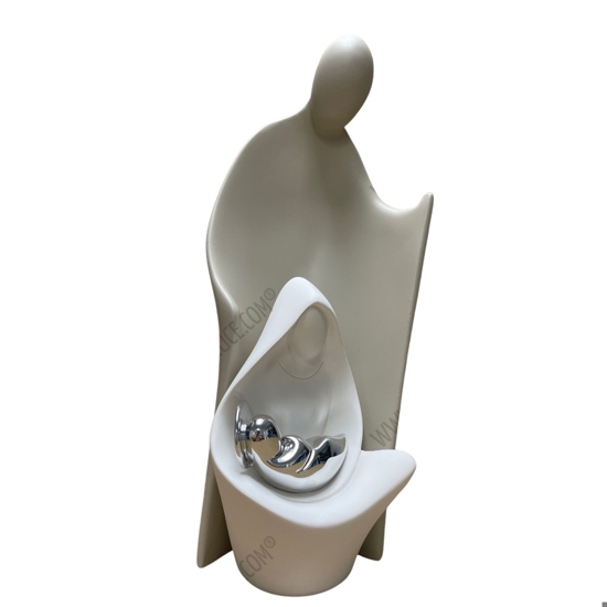 Presepe stilizzato moderno nocciola h26 bongelli preziosi