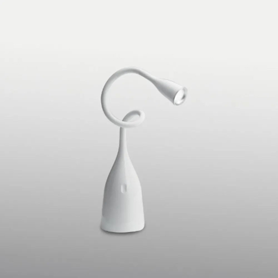 Lampada da scrivania cameretta gea luce gls bianca orientabile led 3000k