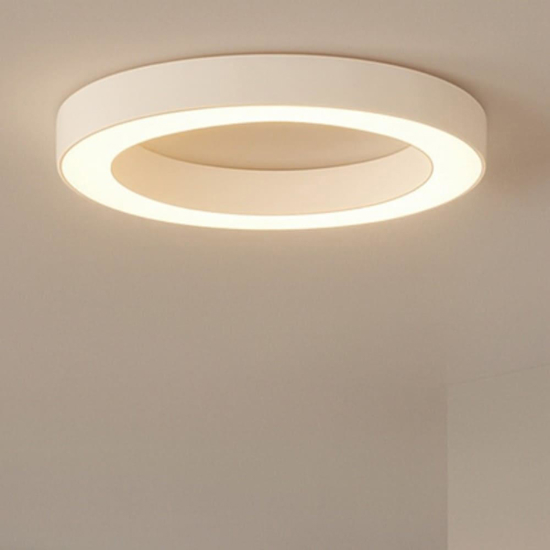 Ondaluce globus plafoniera moderna bianca led 3000k 4000k 80 cm dimmerabile