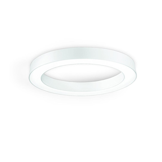 Ondaluce globus plafoniera moderna bianca led 3000k 4000k 80 cm dimmerabile