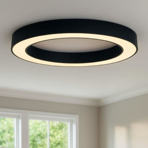 Visualizza i dettagli per Plafoniera moderna ondaluce globus nera 100cm led dimmerabile Plafoniera moderna ondaluce globus nera 100cm led dimmerabile