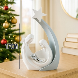 Statuina presepe di natale onda h17 carta da zucchero bongelli preziosi