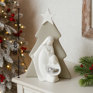 Bongelli preziosi statuina h32 presepe moderno nocciola natività natale