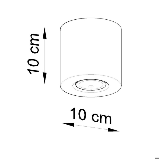 Faretto cilindro in legno da soffitto per interni Faretto cilindro in legno da soffitto per interni