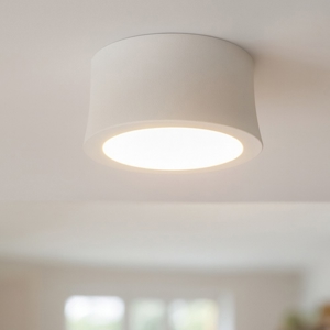 Faretto bianco led 7w 4000k da soffitto rotondo moderno