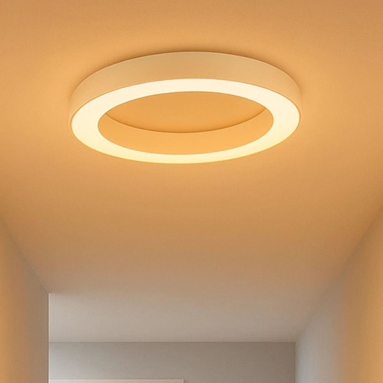 Piccola plafoniera moderna led 3000k 4000k bianca 60cm