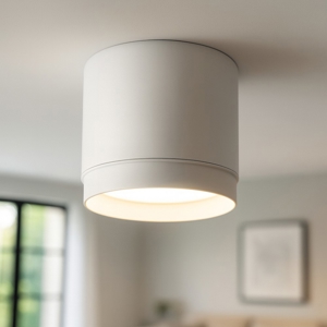 Faretto polar bianco da soffitto cilindro per interni maytoni