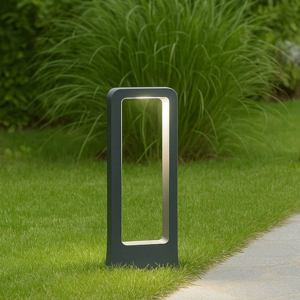 Nature ondaluce lampione basso h40 cm da esterno giardino nero 4000k ip65