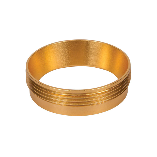 Faretto da soffitto cilindro nero diffusore in oro fp