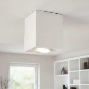 Visualizza i dettagli per Faretto da soffitto orientabile bianco per ingresso Faretto da soffitto orientabile bianco per ingresso