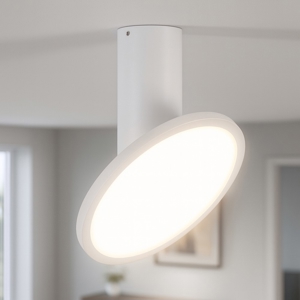 Faretto led da soffitto 18w 3000k orientabile bianco