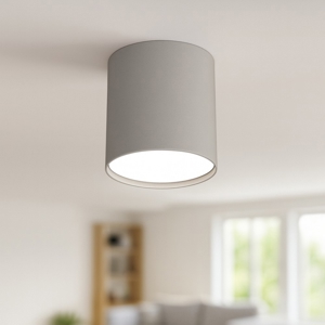 Faretto toplight da soffitto cilindro grigio