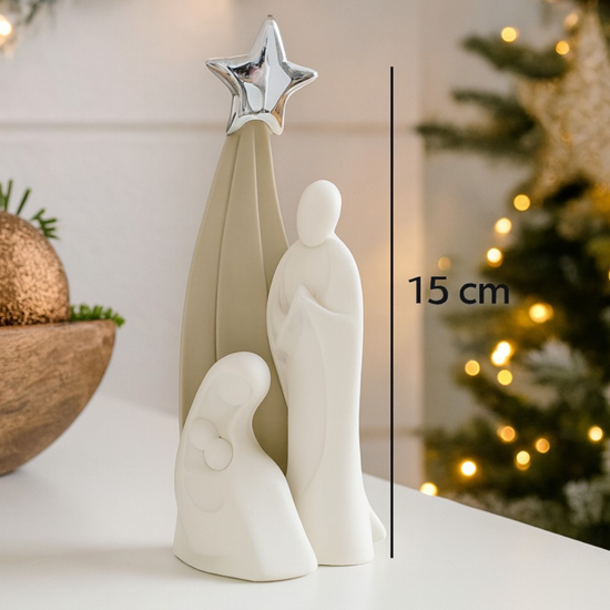 Bongelli preziosi presepino h15 moderno natività di natale nocciola
