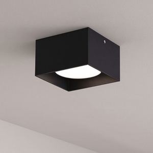 Visualizza i dettagli per Faretto spike pl1 square ideal lux quadrato nero 3000k Faretto spike pl1 square ideal lux quadrato nero 3000k