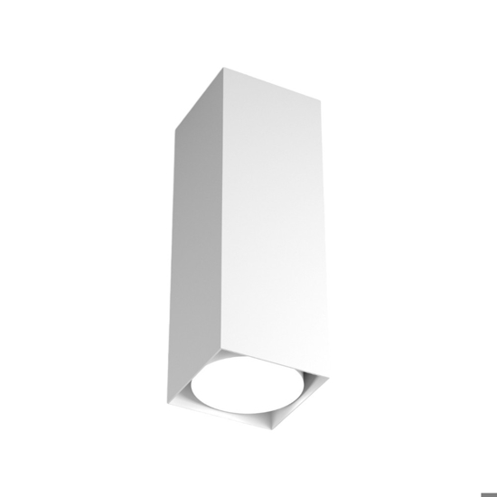 Faretto da soffitto squadrato bianco top light