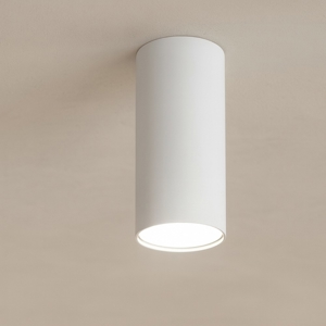 Top light faretto da soffitto cilindro bianco 25cm