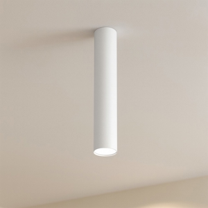 Faretto cilindro da soffitto bianco top light shape