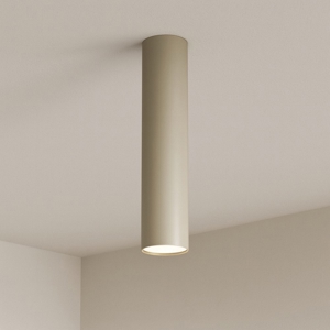 Faretto cilindro da soffitto sabbia top light