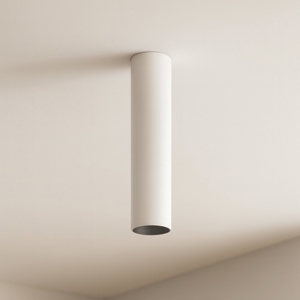 Look pl1 ideal lux faretto da soffitto cilindro metallo bianco